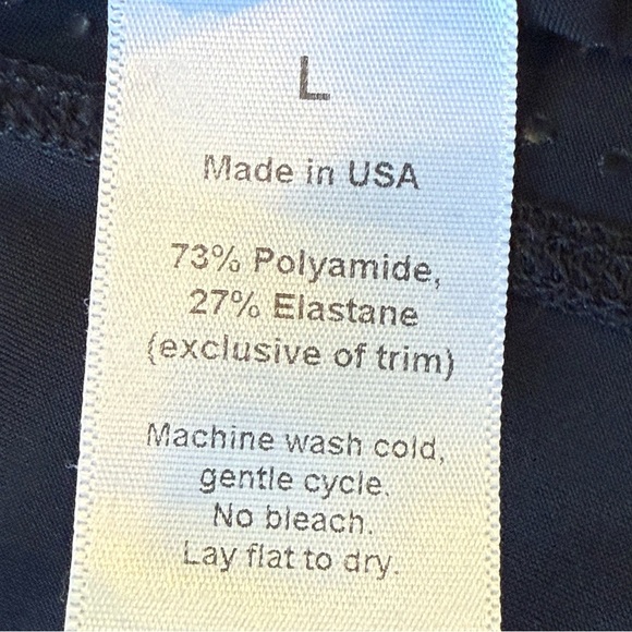 Callidae Tech Performance V-Neck Short Sleeve Top Size L In Black - Picture 6 of 9